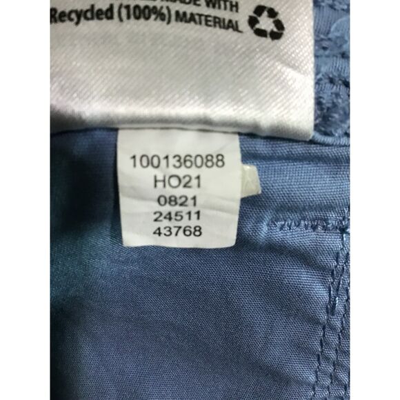 Style & Co Blue Heart Print Cargo Capri Pants, Size 6 - Picture 6 of 6